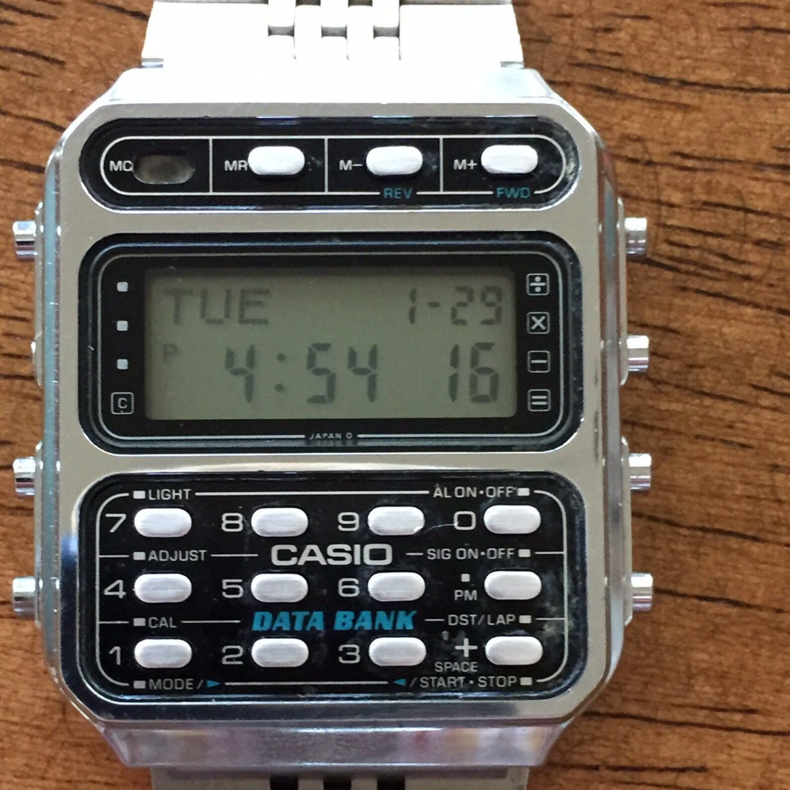 casio retro databank
