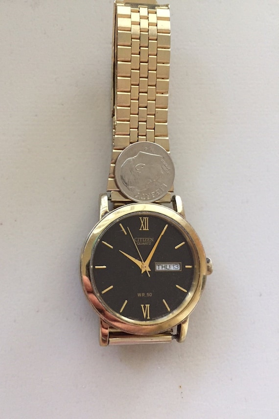 Citizen Mens Japan Qtz Watch Day/date W/r50m New Premium