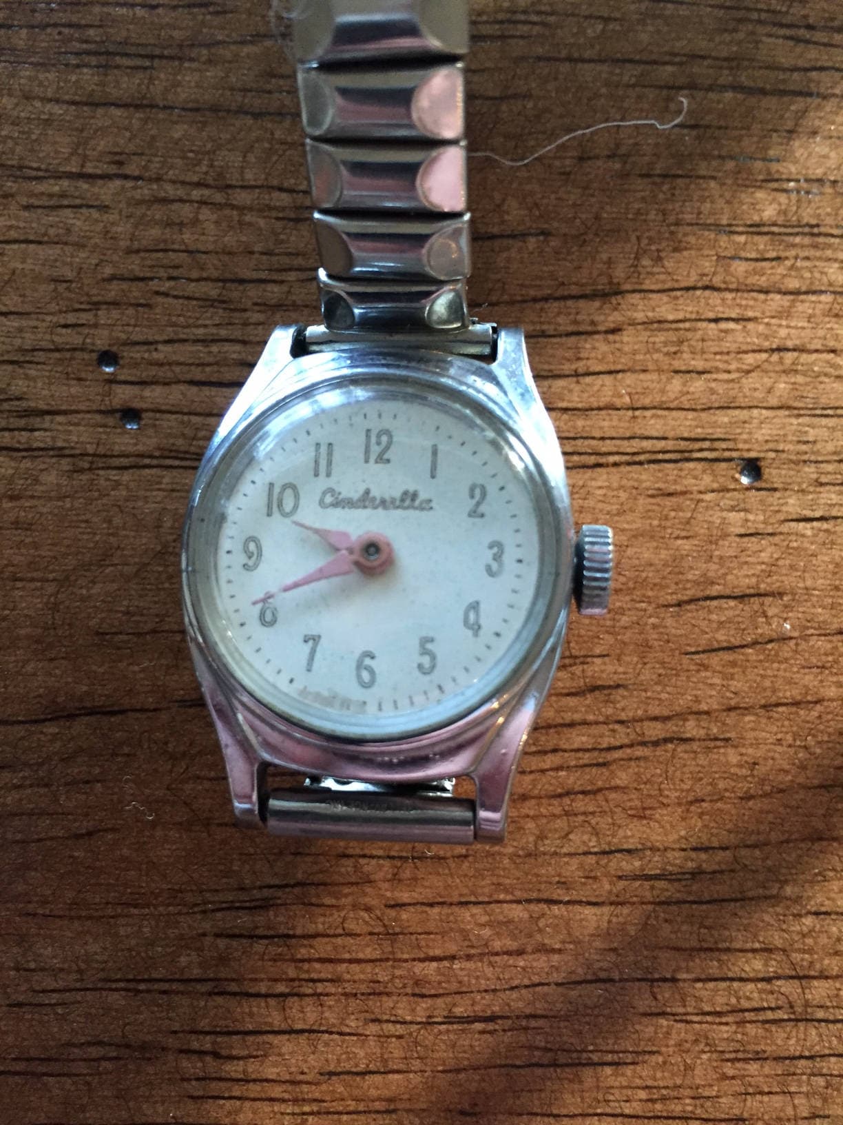 Cinderella Ladies Watch Super Rare Vintage Mechanical Winding 1940/50s Original Disney Vintage C 1940/50s Cinderella /snow White Ladies Us  main image 2