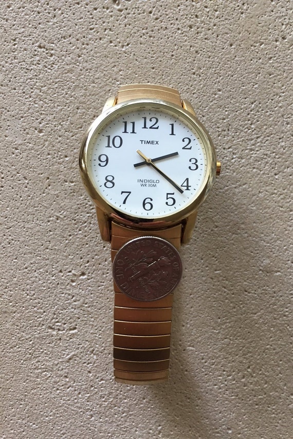 timex cr2016 cell wr 30m stainless steel back