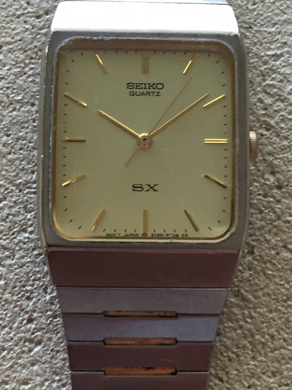 Vintage Seiko SX Mens Japan Quartz Dress Watch Stainless - Etsy Ireland