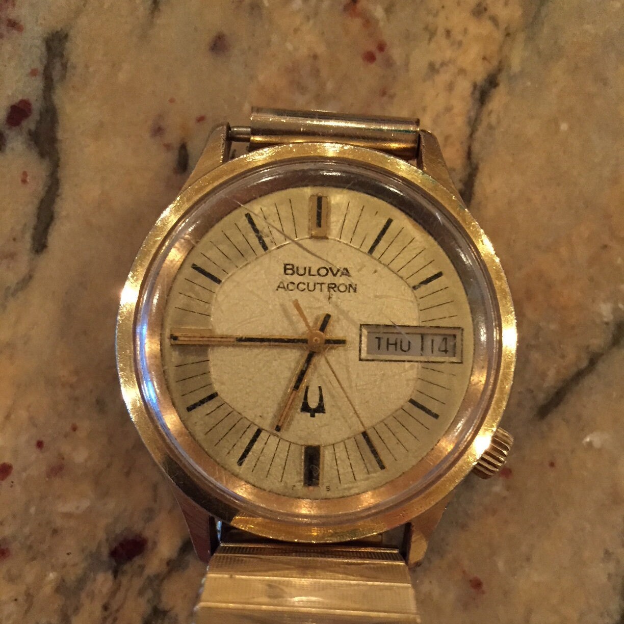 vintage accutron watch
