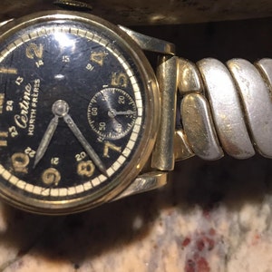 Certina KurthFreres (swiss) vintage mens 10k gold filled c1940s watch