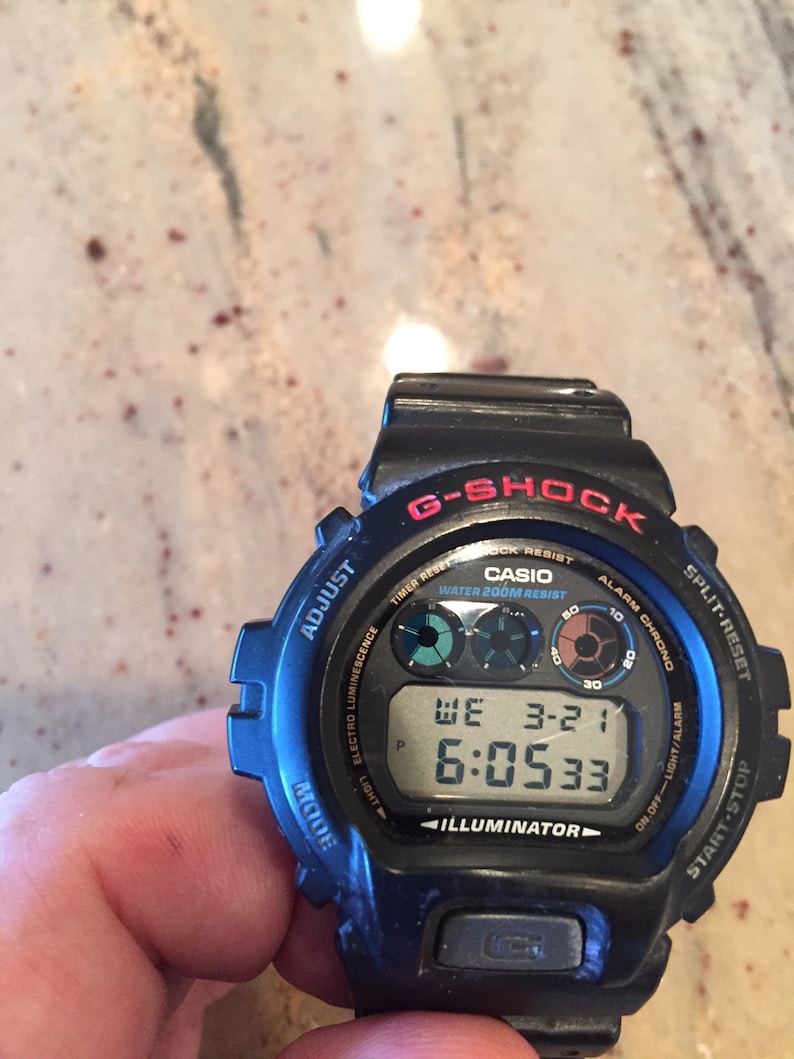 Casio G-Shock vintage mens 3232 dw9052 black/20barw/r alarm | Etsy