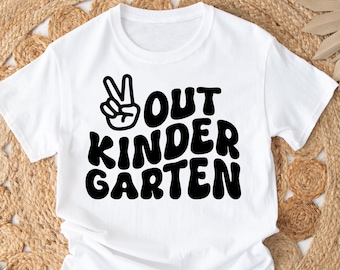 Peace Out Kindergarten svg, Last Day of Kindergarten svg, Kindergarten Graduation svg, End Of Kindergarten svg