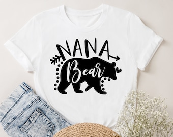 Nana Bear SVG, Nana svg, Nana Shirt Design, Nana Bear png