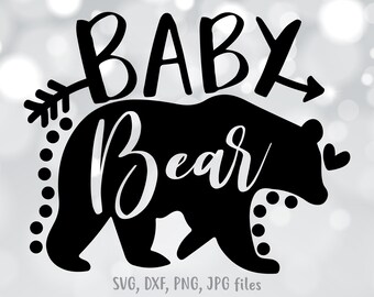 Download Baby Bear Svg Etsy