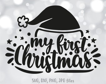 First Christmas Svg Etsy