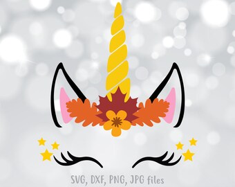 Download Free Unicorn Svg Unicorn Fall Svg Unicorn Face Svg Unicorn Party Etsy SVG Cut Files