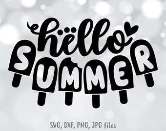 Download Hello Summer Svg Etsy