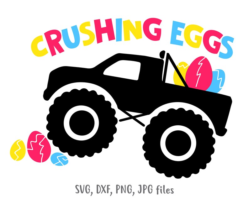 Download Crushing Eggs svg Boy Easter svg Egg Hunting svg Egg | Etsy