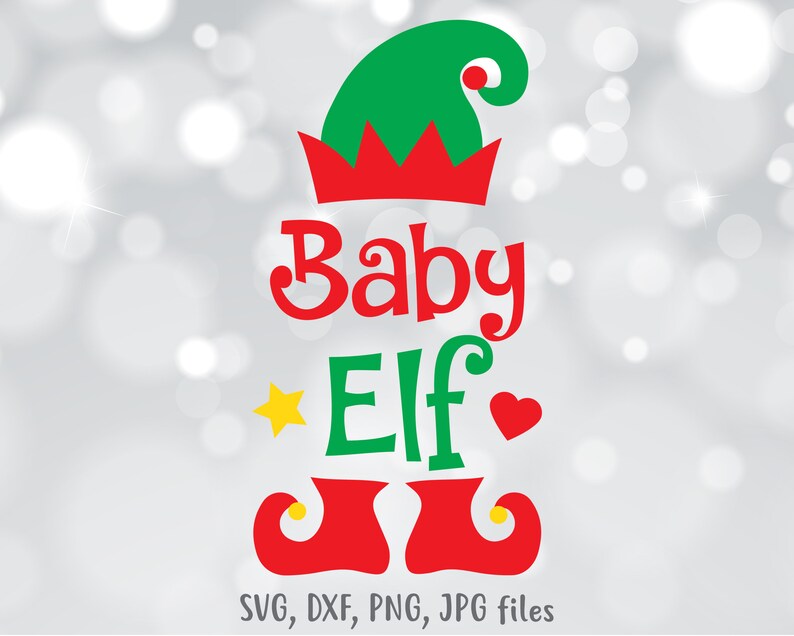Download Baby Elf SVG Christmas SVG Baby newborn shirt svg Baby | Etsy