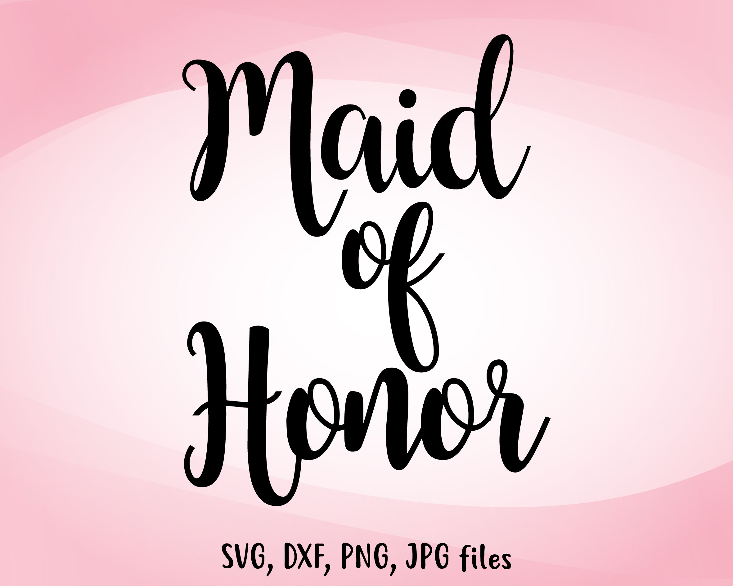 Maid of Honor Sign - Etsy