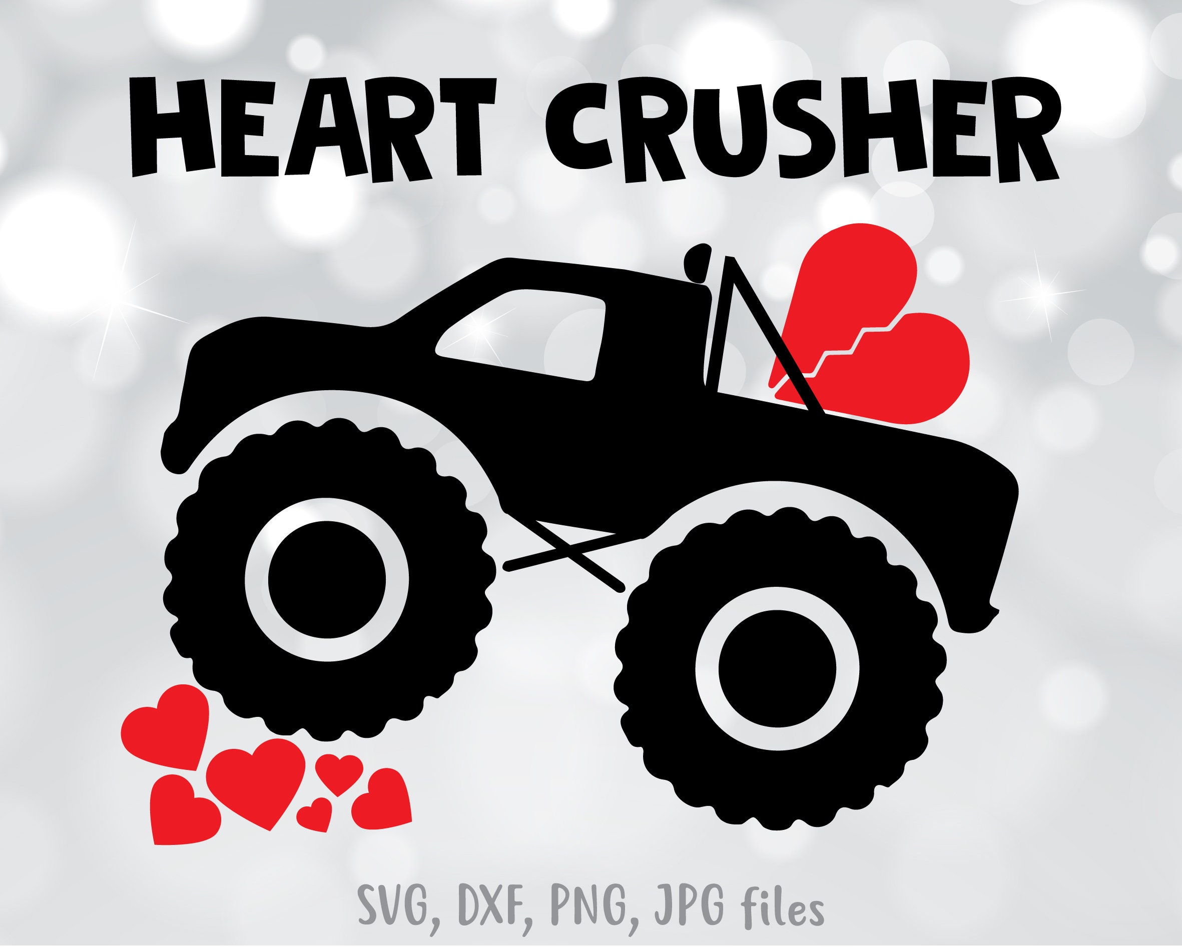 Free Free 100 Kid Monster Truck Svg Free SVG PNG EPS DXF File