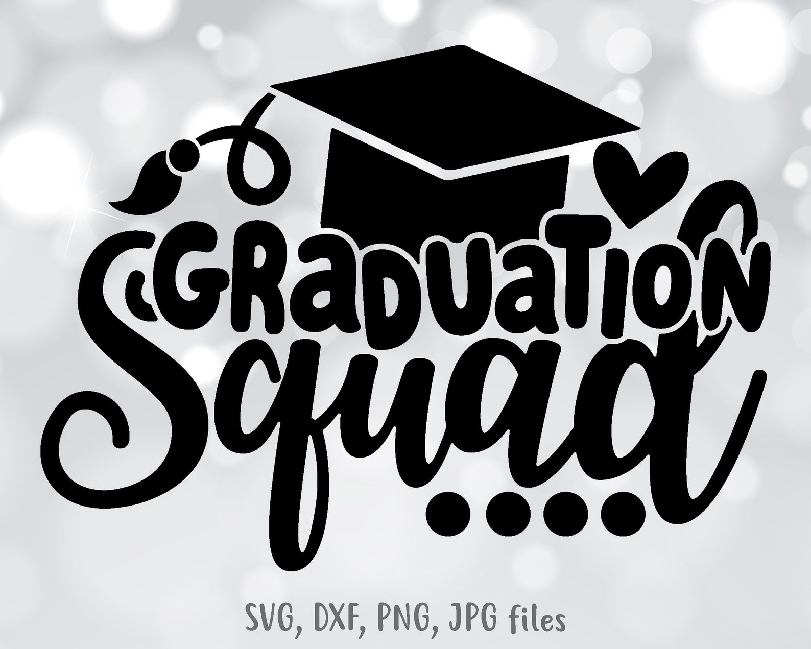 Graduation squad svg End Of School svg School Graduation | Etsy