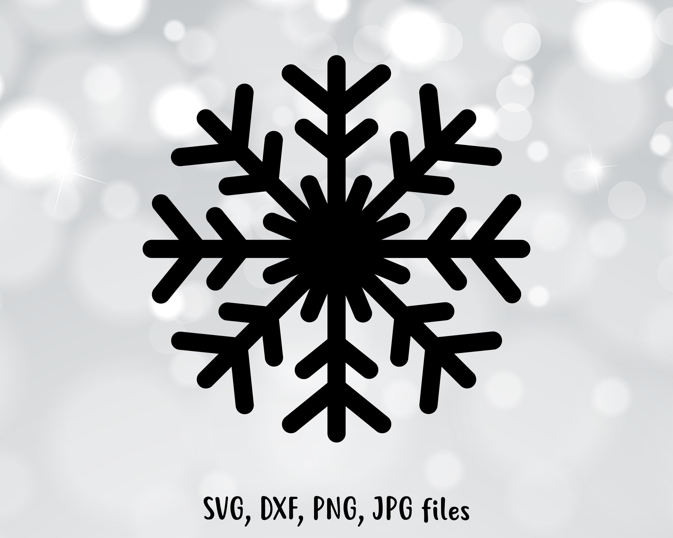 Snowflake Svg File For Cricut Silhouette Svg Snowflak - vrogue.co