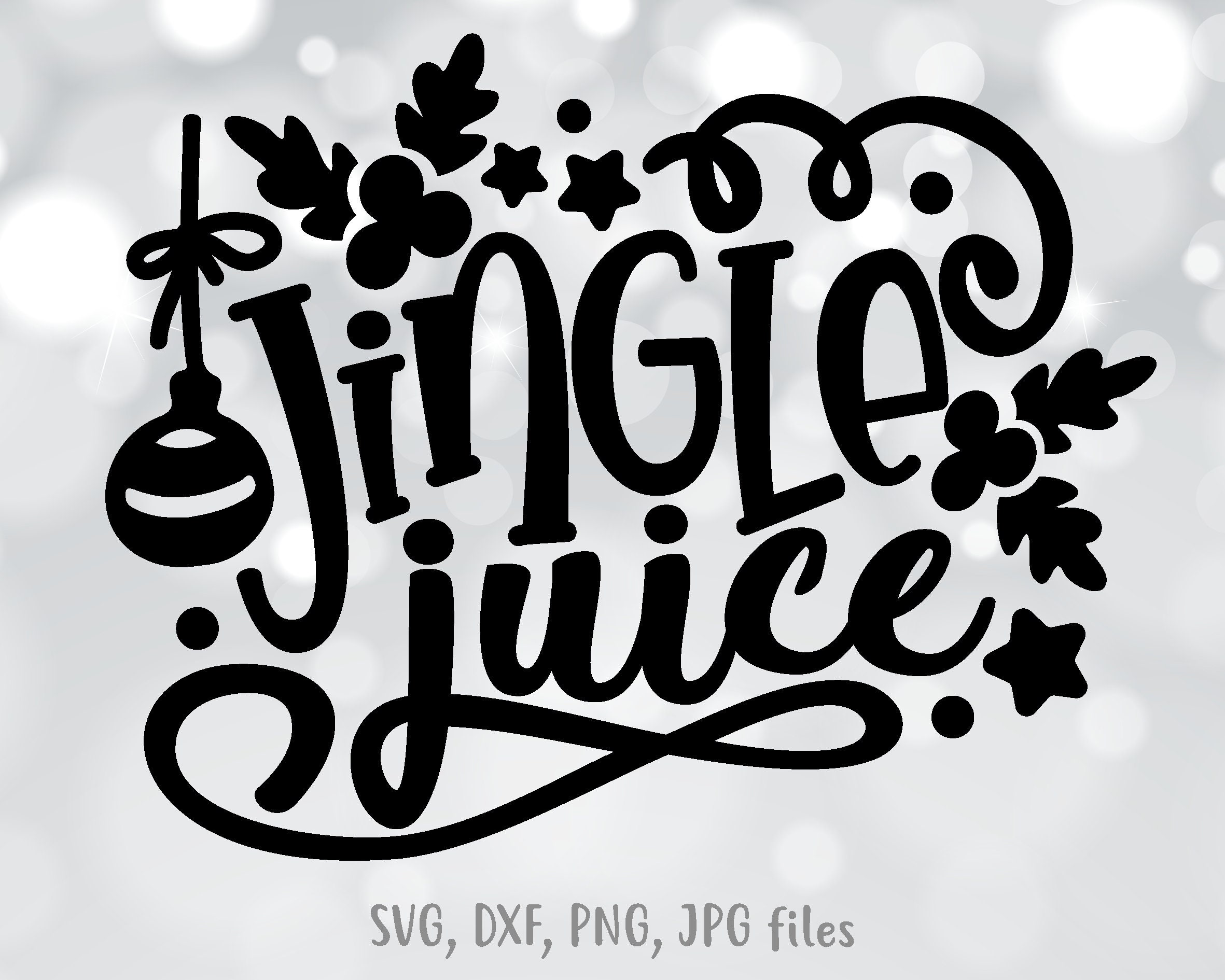 Jingle Juice Svg Christmas Drinking Svg Digital Download | Etsy