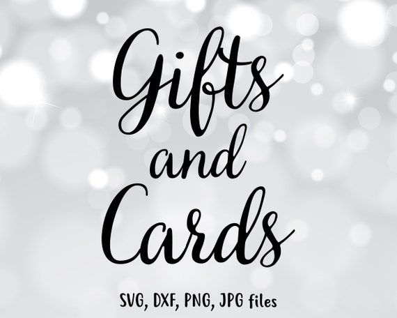 Download Gifts And Cards Svg Cricut Cutting File Diy Wedding Svg Etsy SVG, PNG, EPS, DXF File