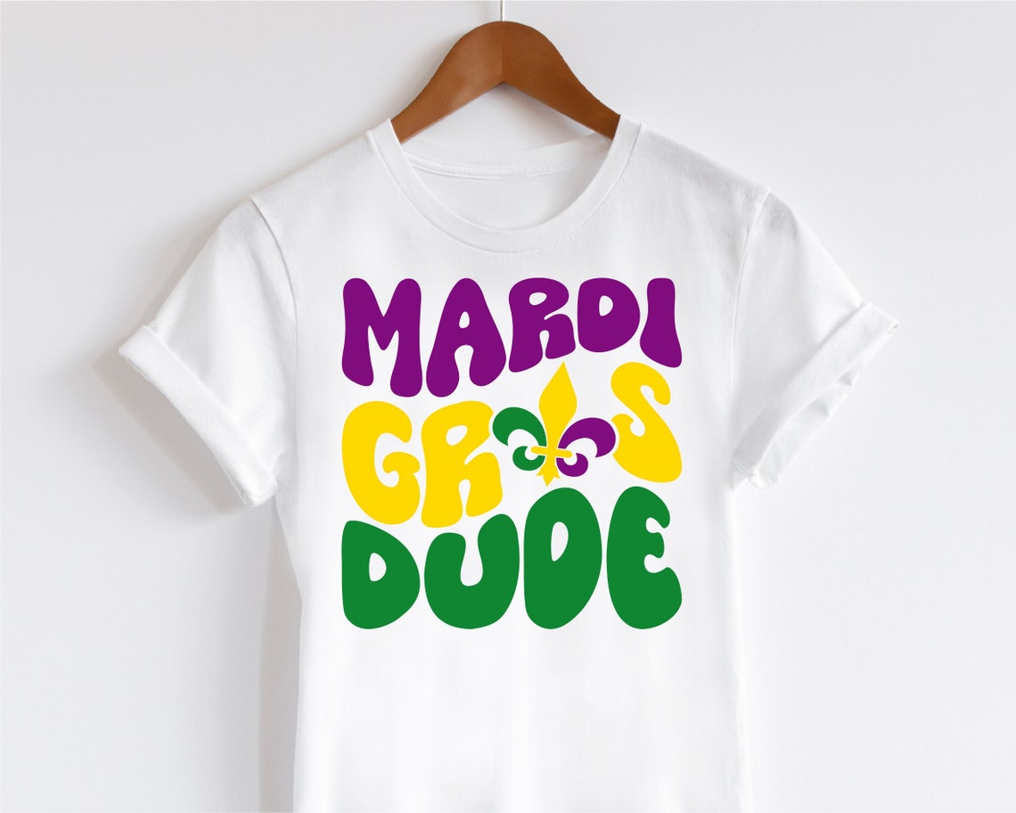 mardi gras dude svg