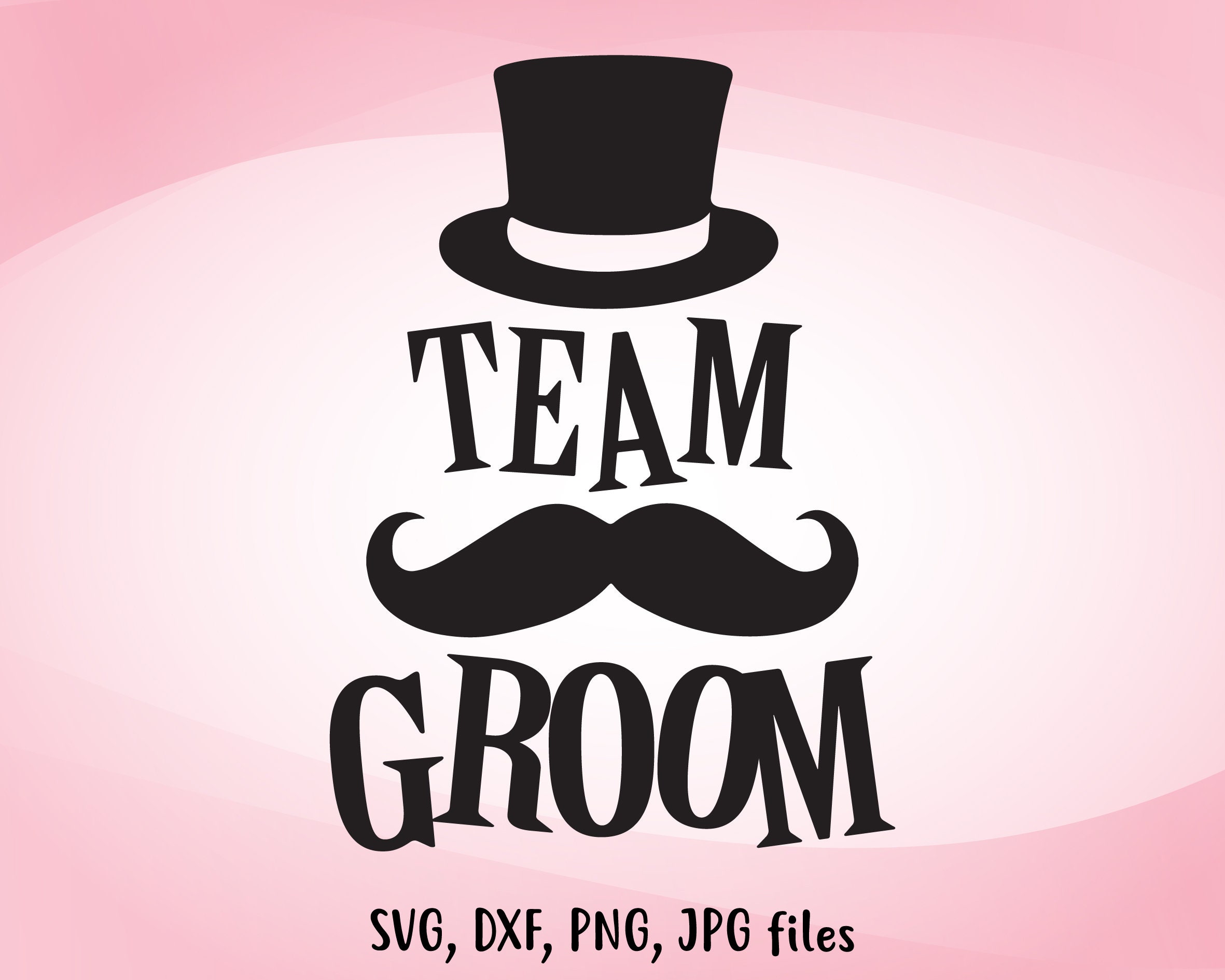 Team Groom SVG Wedding SVG Team Groom Iron On Team Groom Etsy
