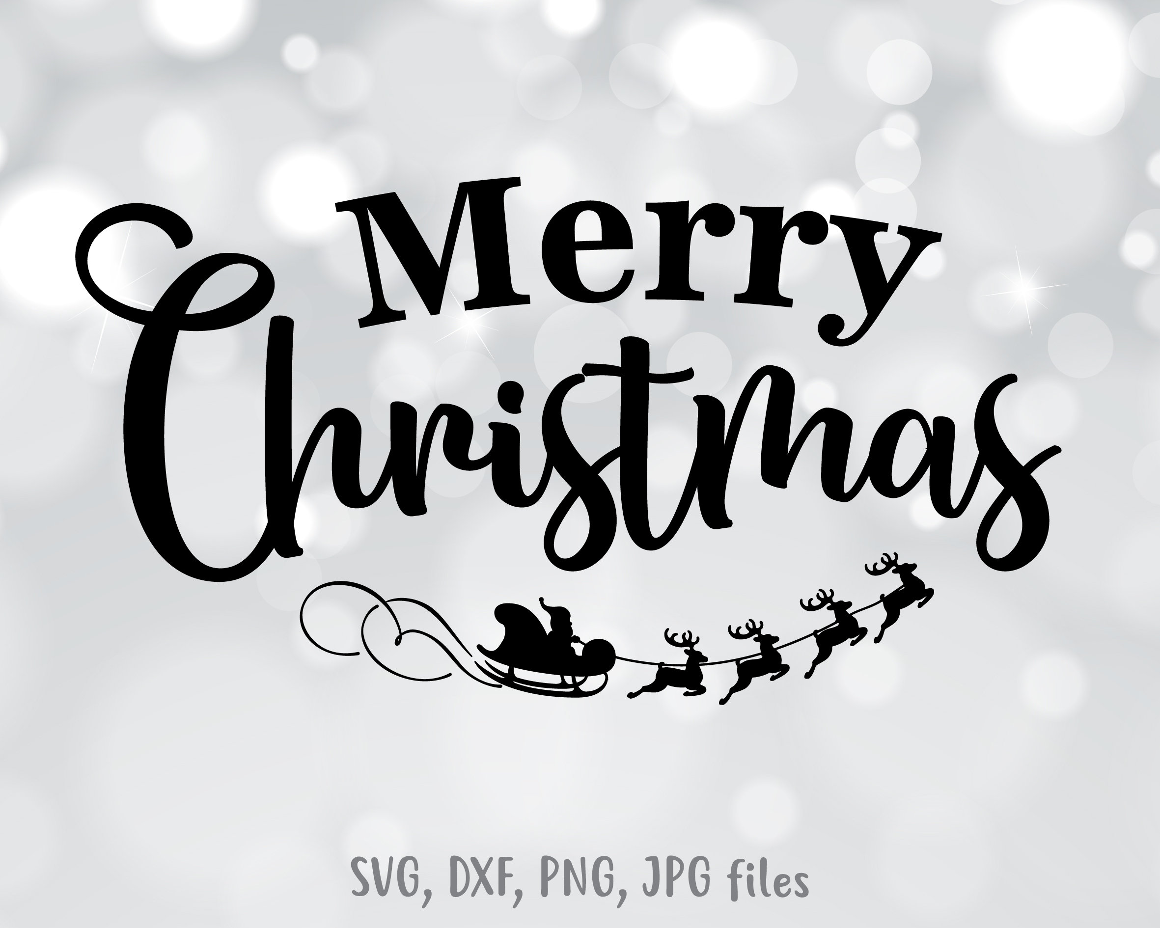 Download Merry Christmas svg Farmhouse Christmas svg Christmas | Etsy