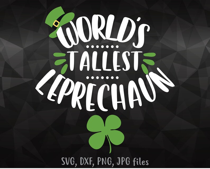 Leprechaun Svg Cute Leprechaun Saying St Patrick's Day Etsy