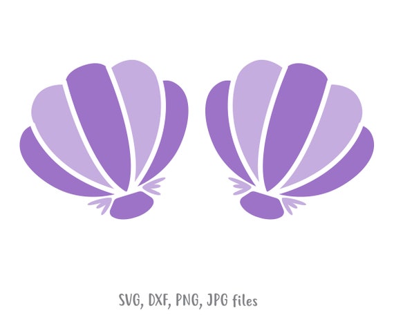 Free Free 260 Mermaid Seashell Bra Svg SVG PNG EPS DXF File