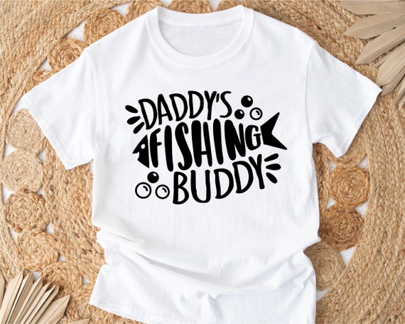 Daddy's Fishing Buddy Svg, Boy Fishing Svg, Kids Fishing Svg, Baby Boy Svg, Fishing  Buddy Svg 