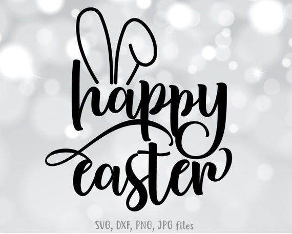 Download Happy Easter svg Easter Bunny svg Easter cut files Bunny ...