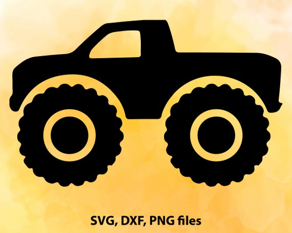 Free Free 264 Outline Monster Truck Svg SVG PNG EPS DXF File