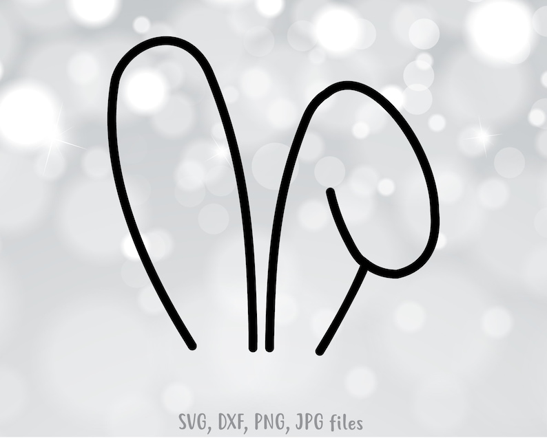 Download Bunny Ears svg Easter Ears svg Easter cut files Easter | Etsy