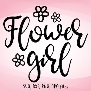 Svg fille d'honneur, fille de mariage svg, svg fête de la mariée | Silhouette Cricut | Comprend svg dxf jpg png