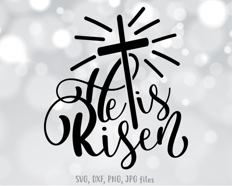 Download He Is Risen svg Women Easter svg Easter Jesus svg Religious | Etsy