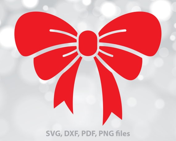 Download Bow SVG file Bow dxf Bow Cut file Bow Clipart Christmas | Etsy
