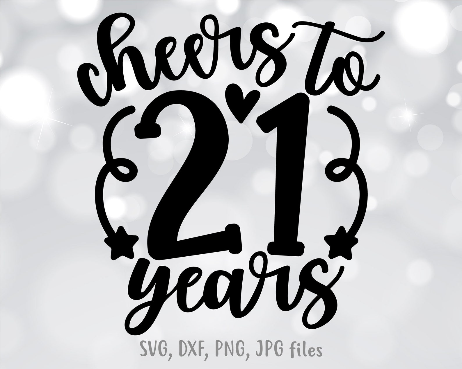 Cheers to 21 Years Svg 21st Birthday Svg Hello 21 Svg 21 - Etsy New Zealand