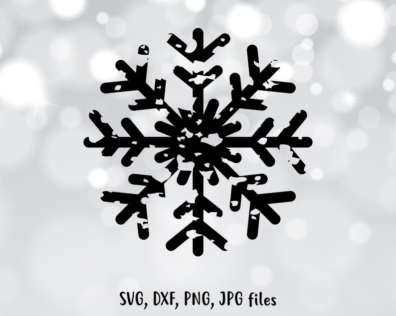 Download Grunge Snowflake SVG Distressed Snowflake SVG Distressed ...