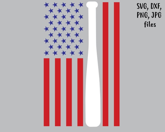 Download Usa Flag Svg Baseball Svg America Flag Svg 4th Of July Svg Etsy