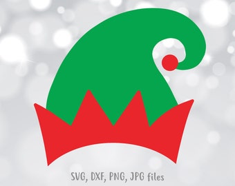 Elf Hat SVG File Elf Hat DXF Elf Hat 