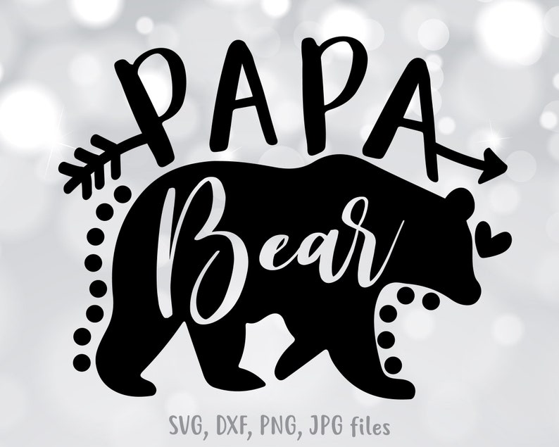 Download Papa Bear SVG Daddy SVG Dad To Be svg Daddy Shirt Design ...
