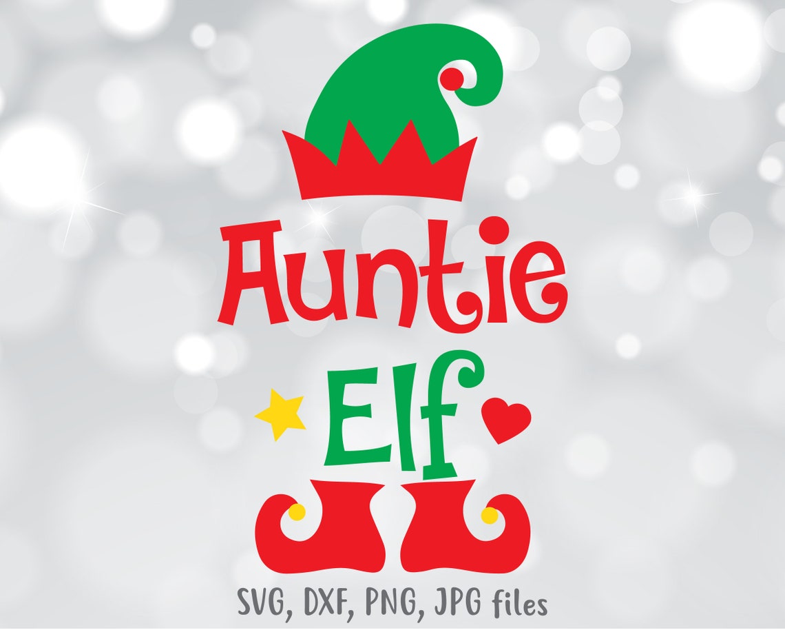 Elf Family SVG Christmas SVG Elf svg Christmas family Cut | Etsy
