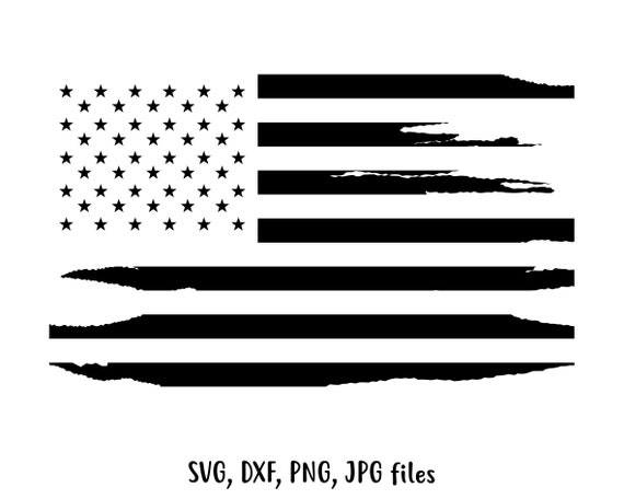 Distressed Flag svg American Flag svg 4th of July svg US ...