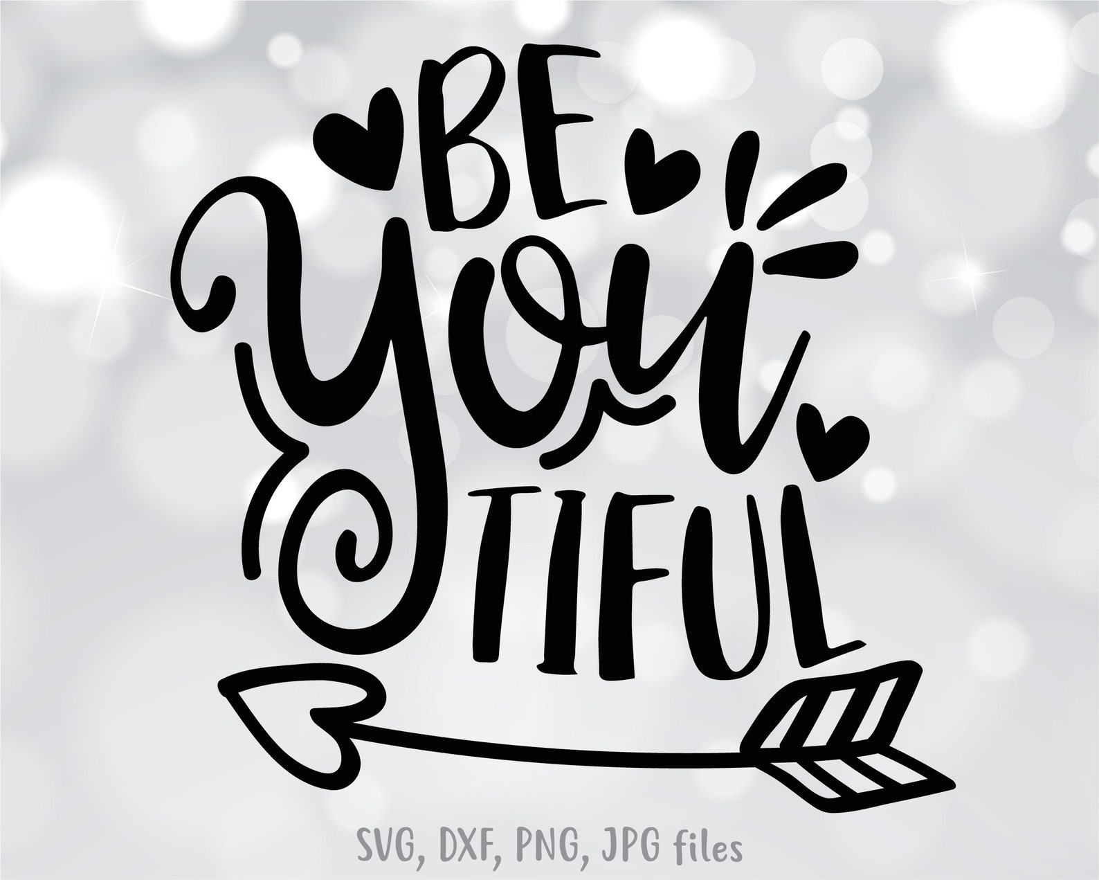 You Are Beautiful SVG