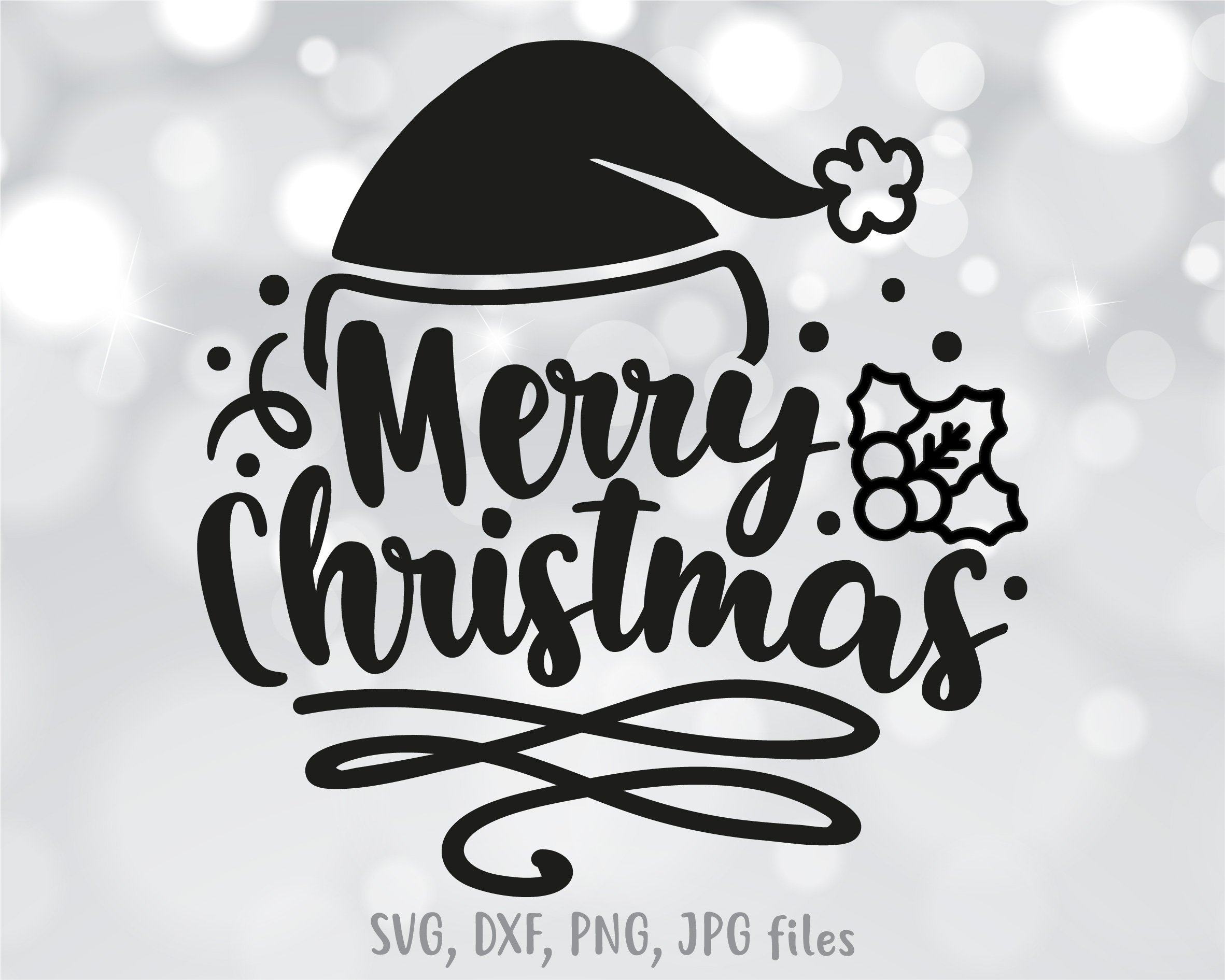 Merry Christmas Svg Christmas Svg Christmas Quote Cut File