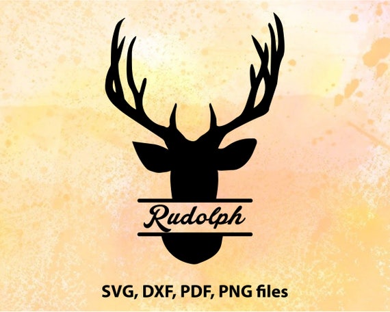 Download Free Deer Dxf Deer Head Svg Dear File For Cutting Studio Eps Etsy SVG Cut Files