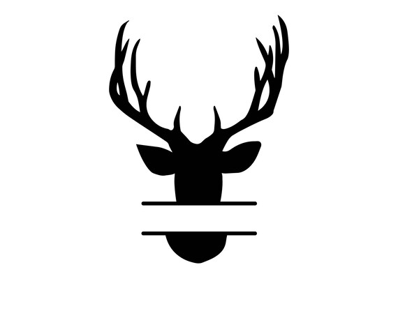 Download Deer Dxf Deer Head Svg Dear File For Cutting Studio Eps Etsy