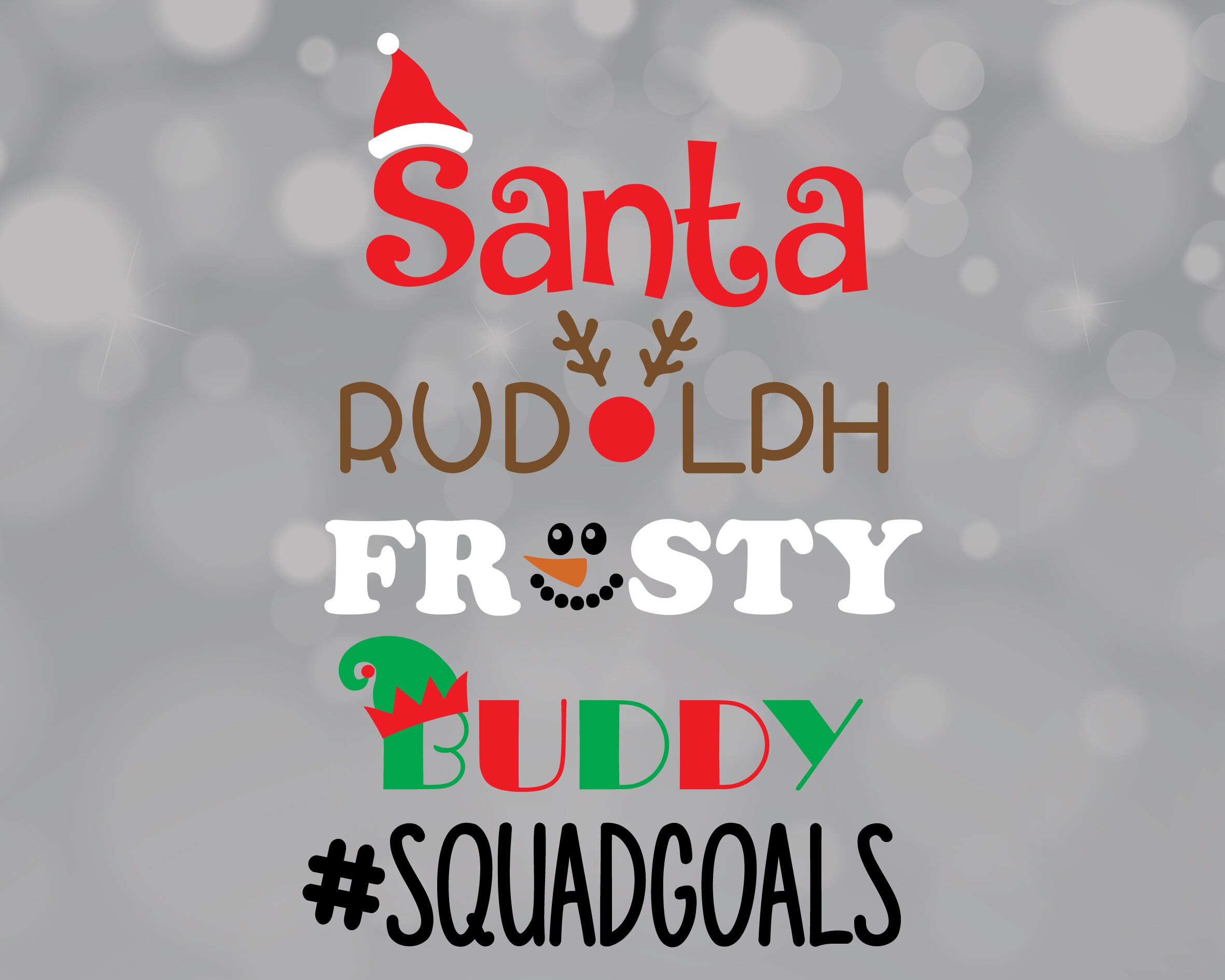Download Christmas Squad SVG Boy Christmas Shirt Design Santa | Etsy