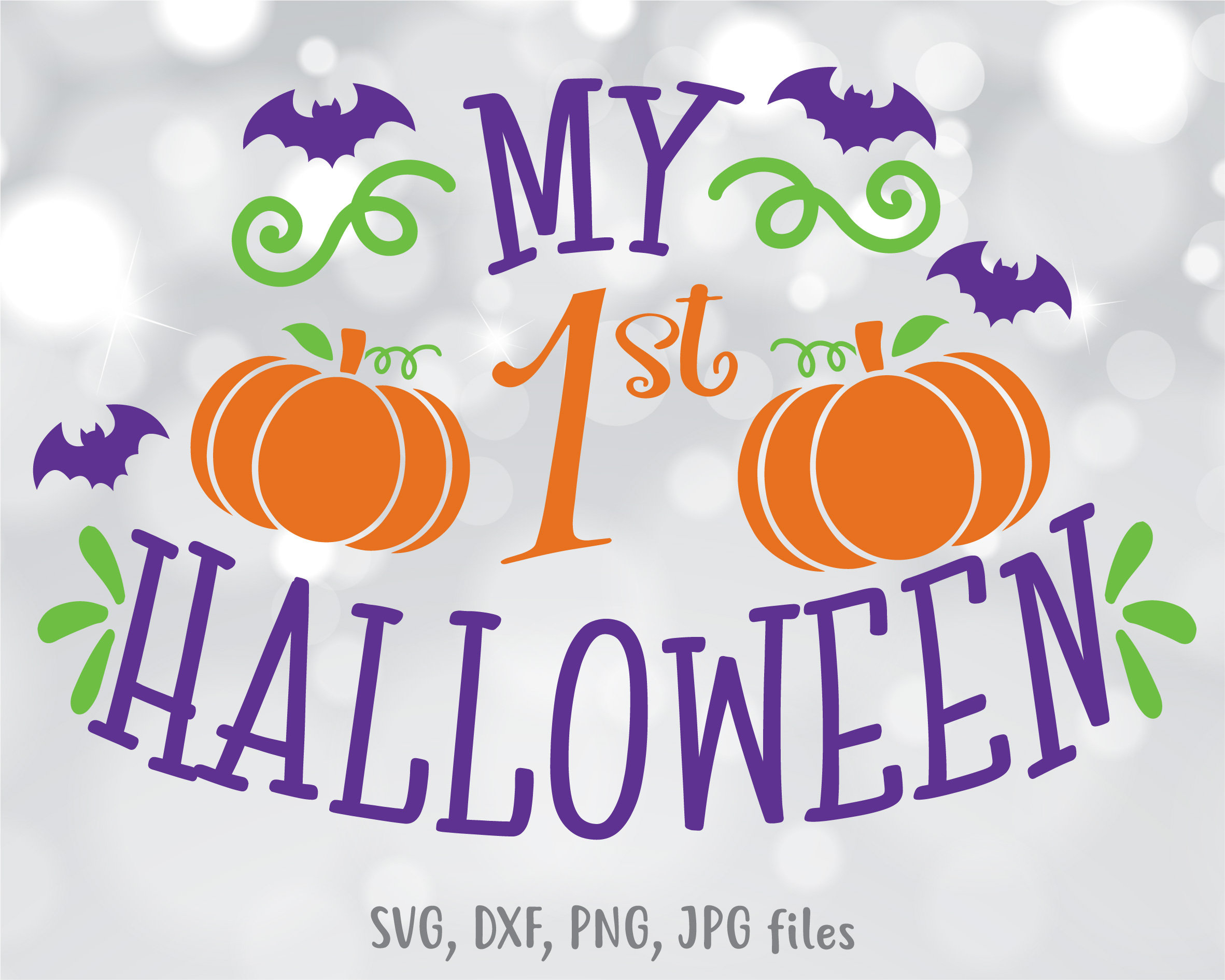 My 1st HalloweenMy First Halloween svg 1st Halloween svg Etsy