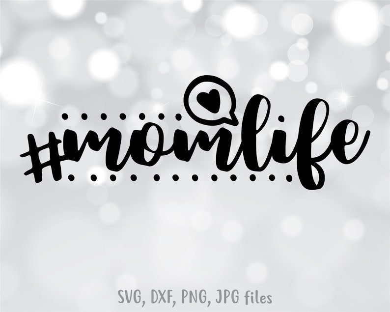 Download Momlife SVG Momlife svg Mom Life SVG Hashtag Momlife | Etsy
