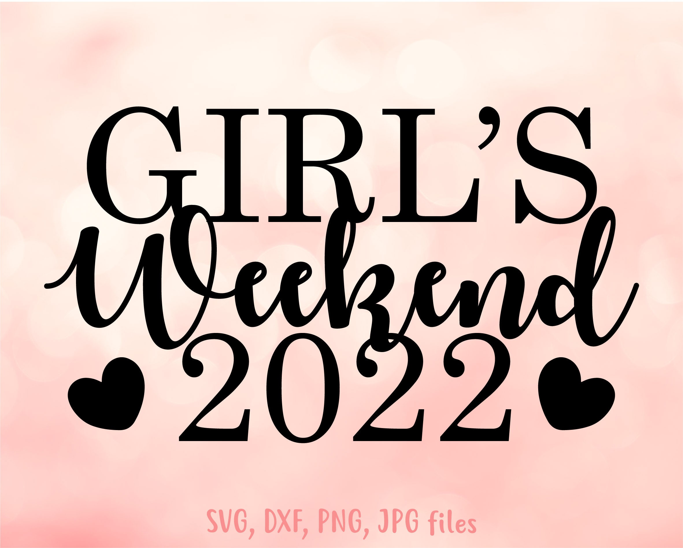 Prints Digital Prints Art & Collectibles Girls Vacation Svg Girls ...
