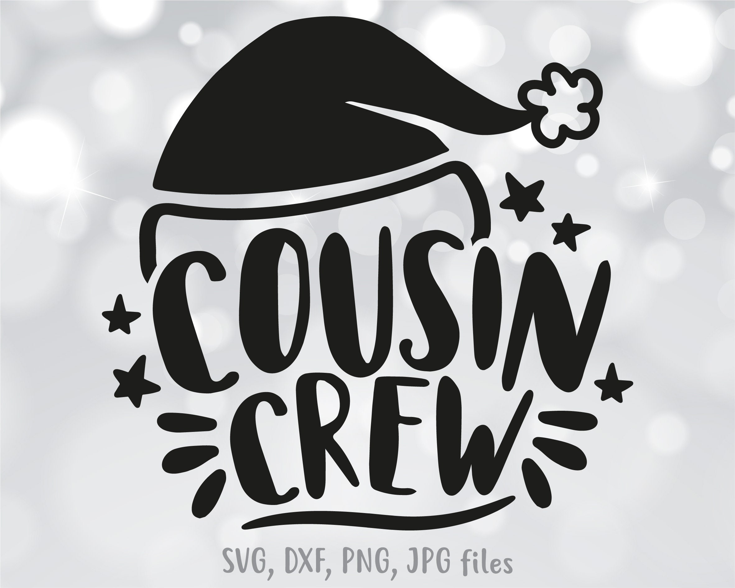 Cousin Crew svg Kids Christmas svg Christmas Cousin svg. 